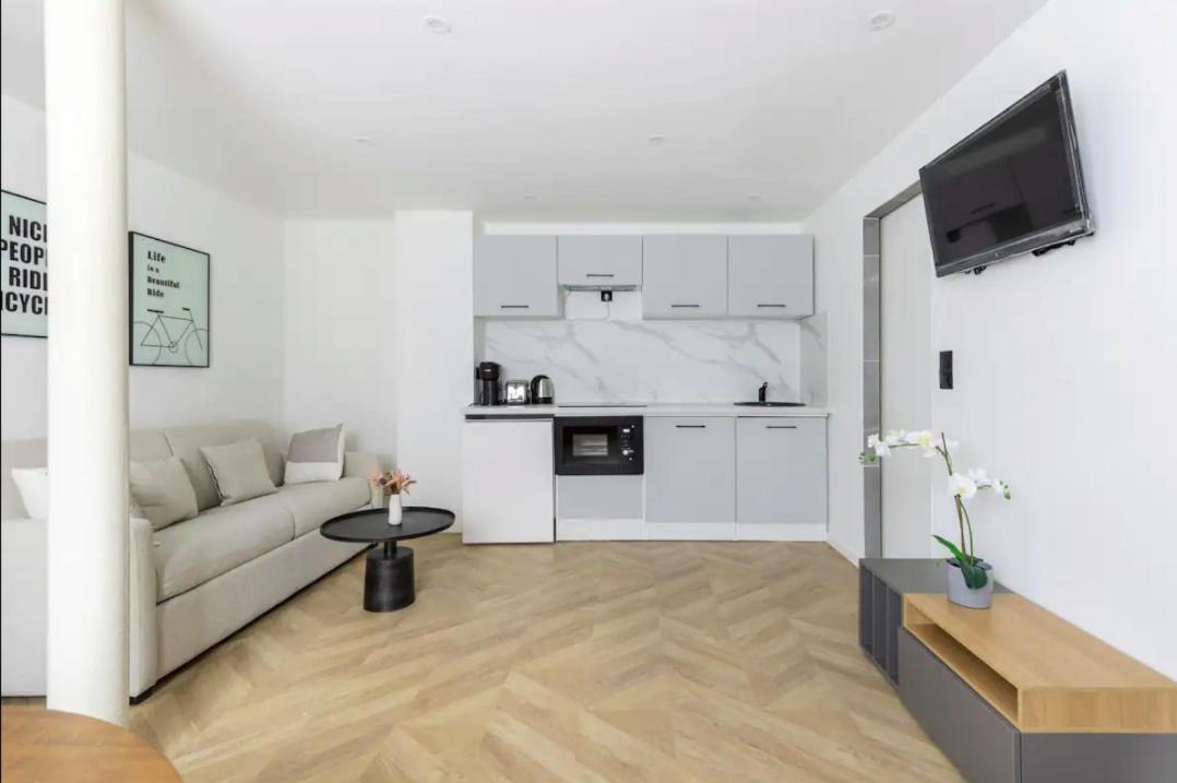 Chapelle/Ordener : Magnifique Appartement 1Br/4P Párizs Kültér fotó