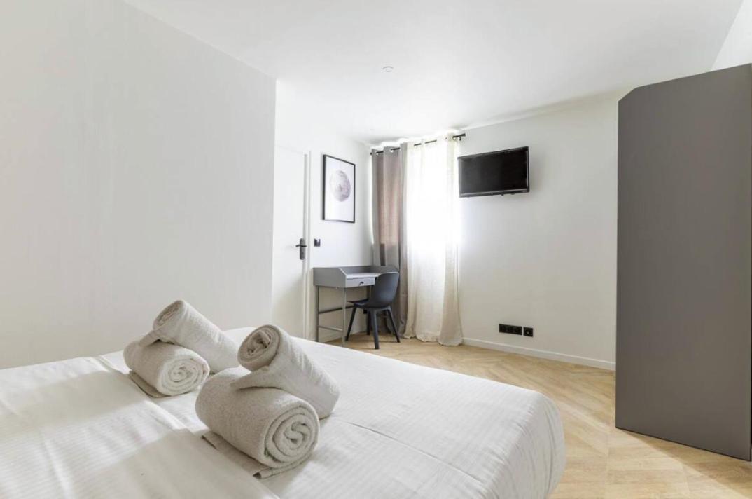 Chapelle/Ordener : Magnifique Appartement 1Br/4P Párizs Kültér fotó